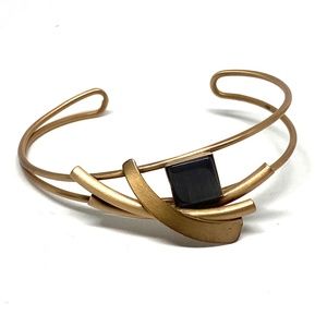 Christophe Poly Cuff Bracelet - Bronze Modernist